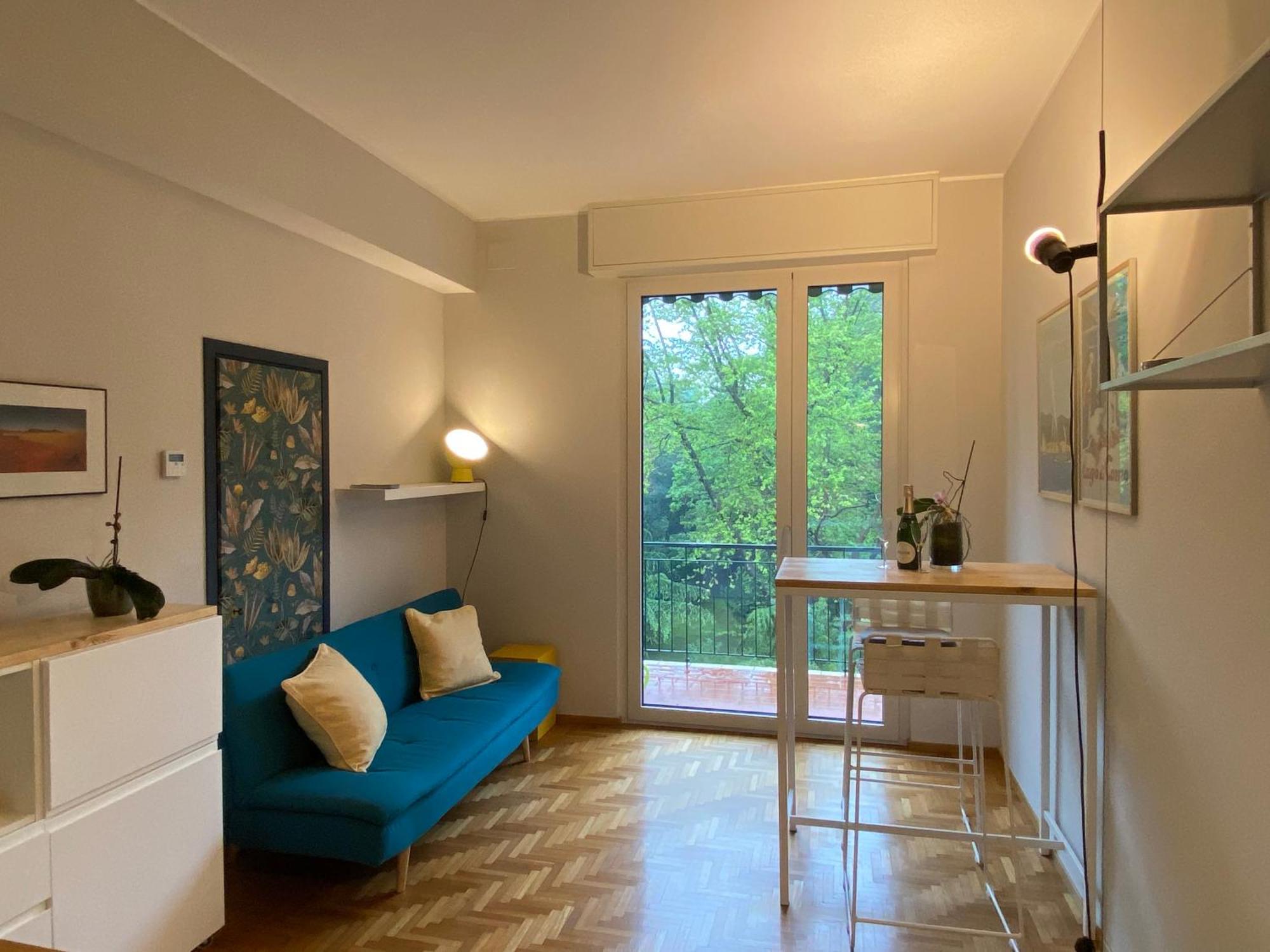 Apartamento Cosy In The Park Como Exterior foto